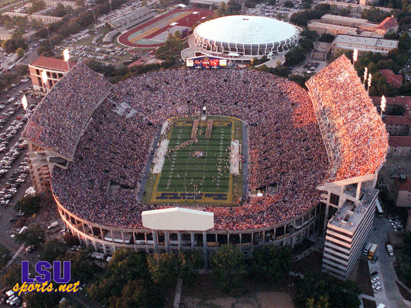 Tiger Stadium Home Of The Louisiana State Bayou Bengals Since