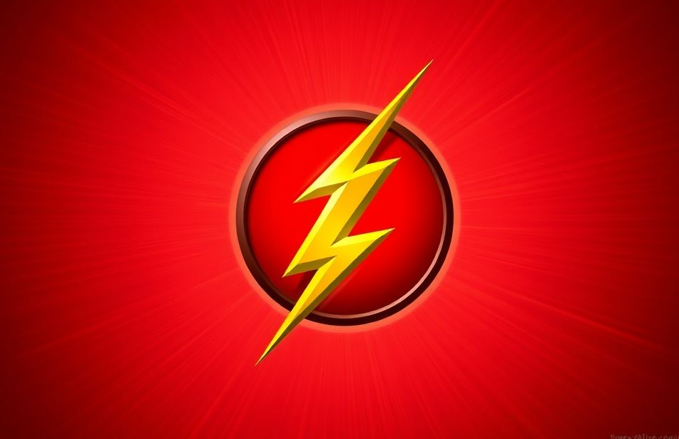 The Flash Logo Wallpaper