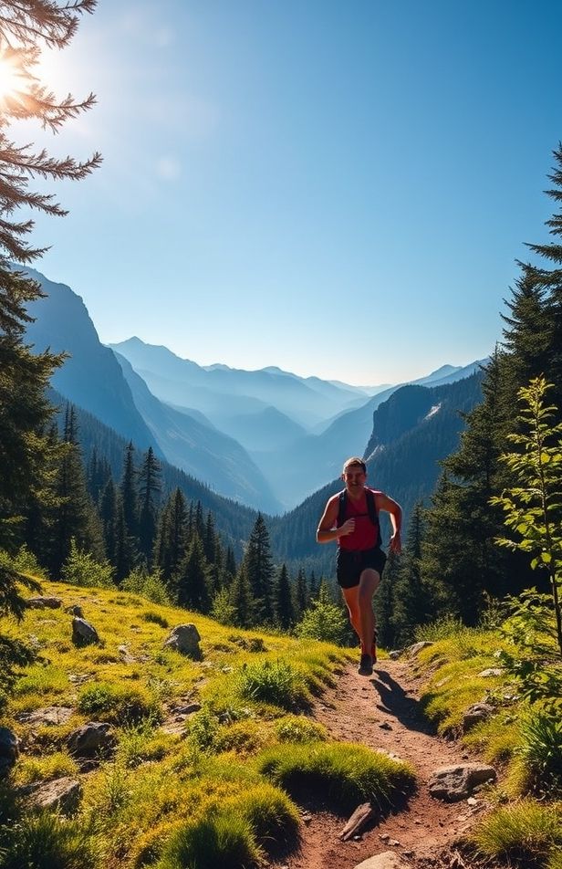 Trail Running Wallpaper