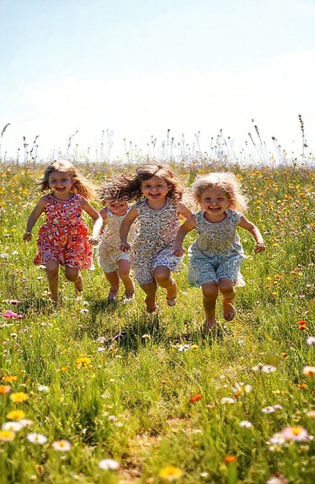 Barefoot Kids Wallpaper