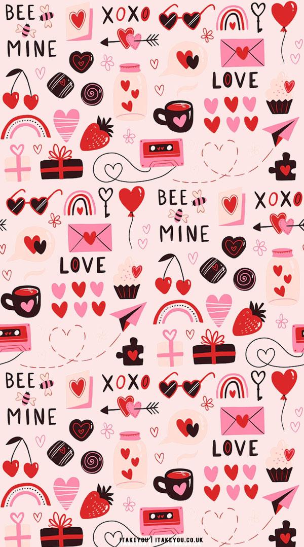  Cute Valentines Day Wallpaper Ideas Bee Mine I Take You