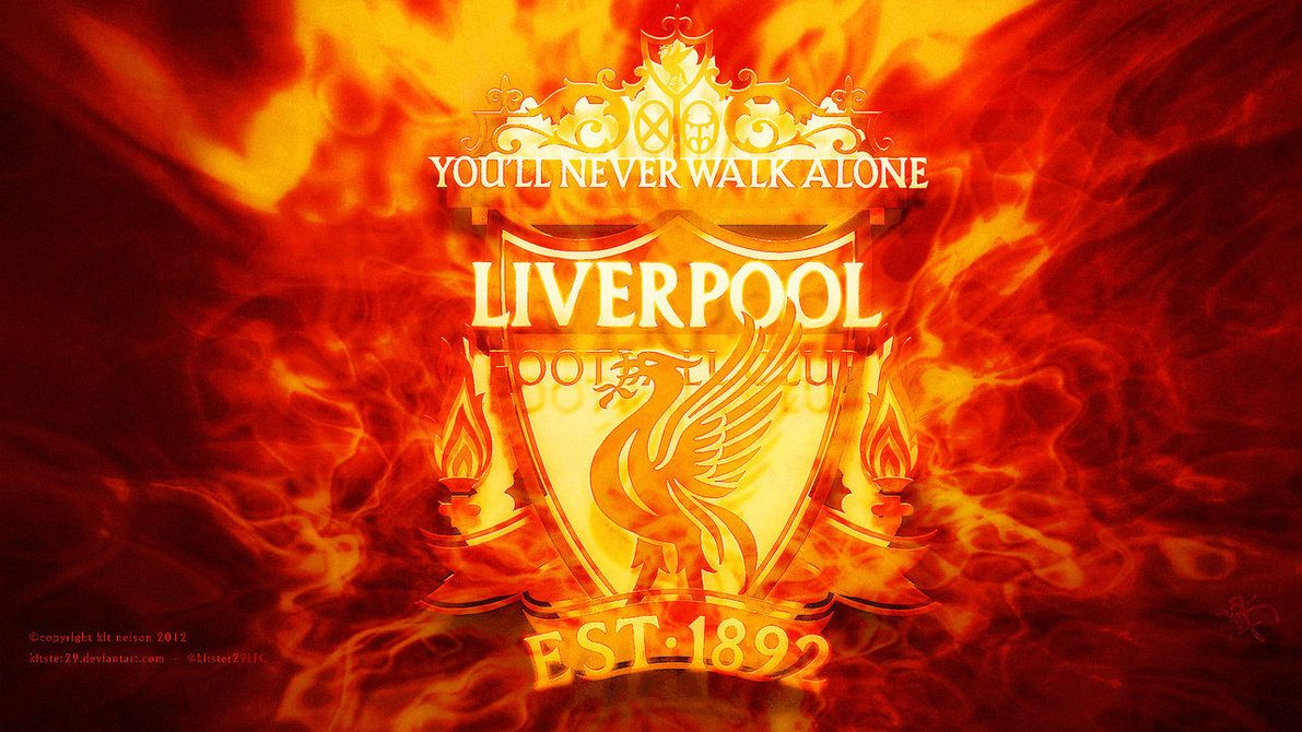 Liverpool Logo 3d Fire Version By Kitster29