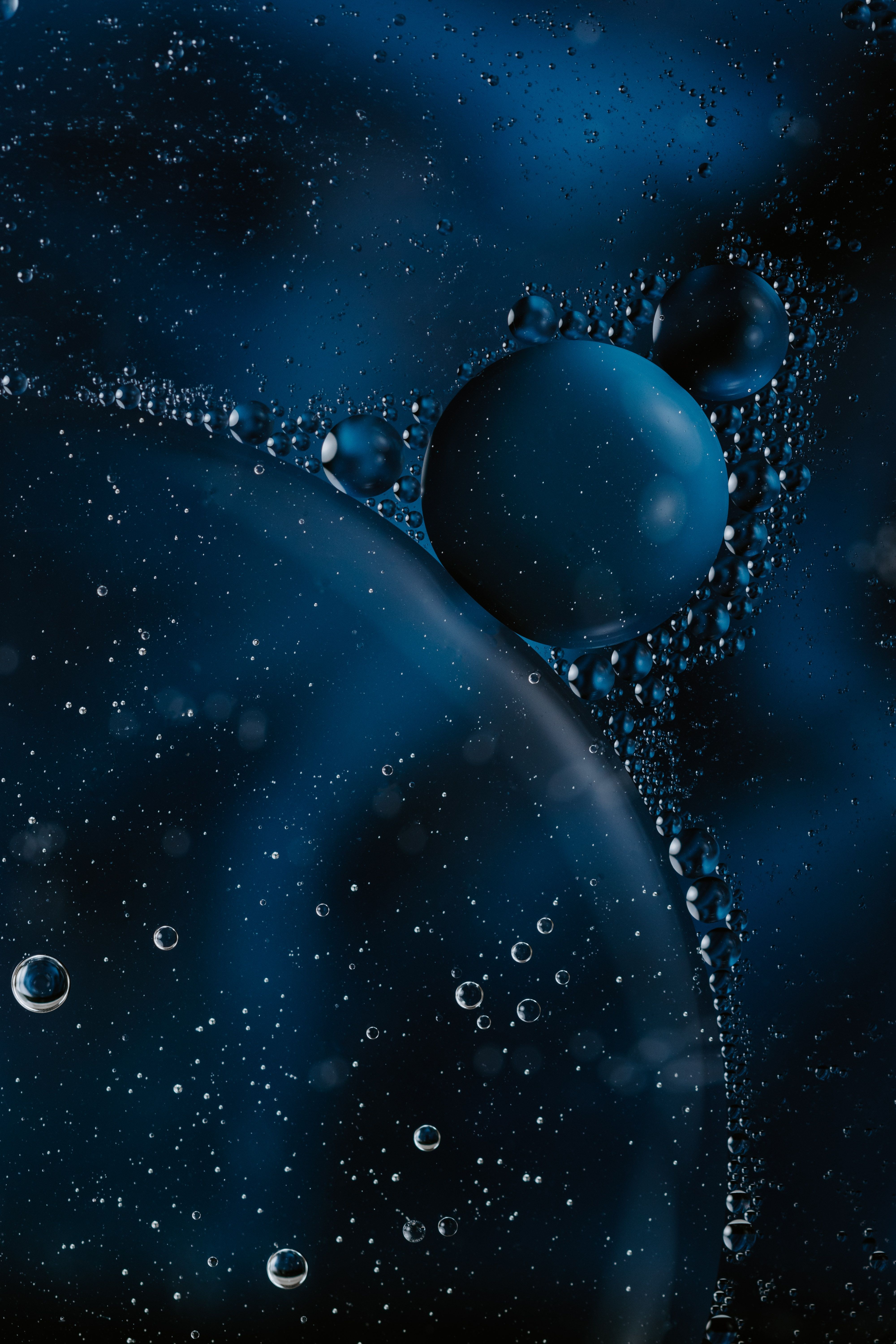 Dark Blue Phone Wallpaper