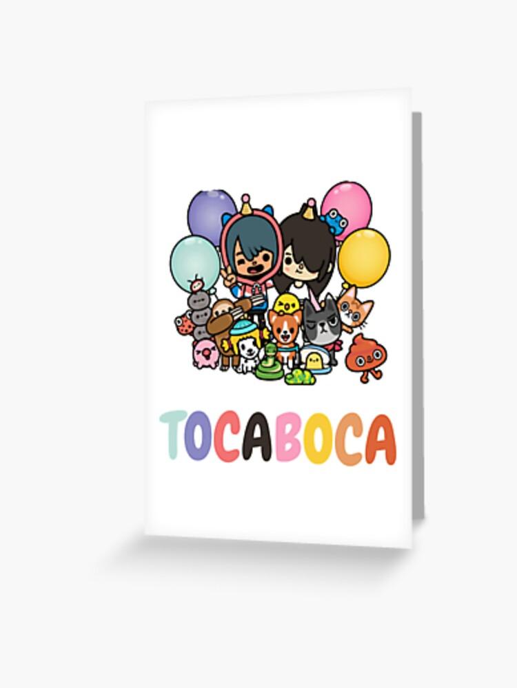 Toca Boca Characters Baby Greeting Card For Sale By