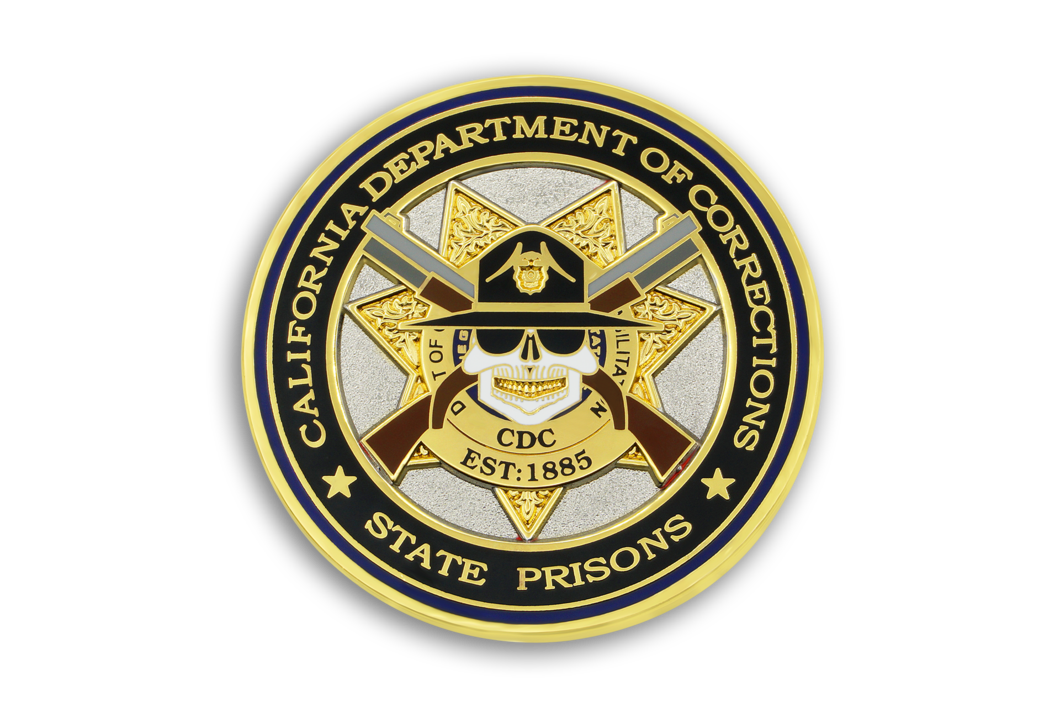3rd In Cdc Old School Challenge Coin Series Meets Cdcr