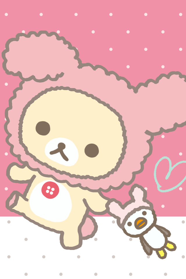 Rillakuma Bear Whatsapp Theme