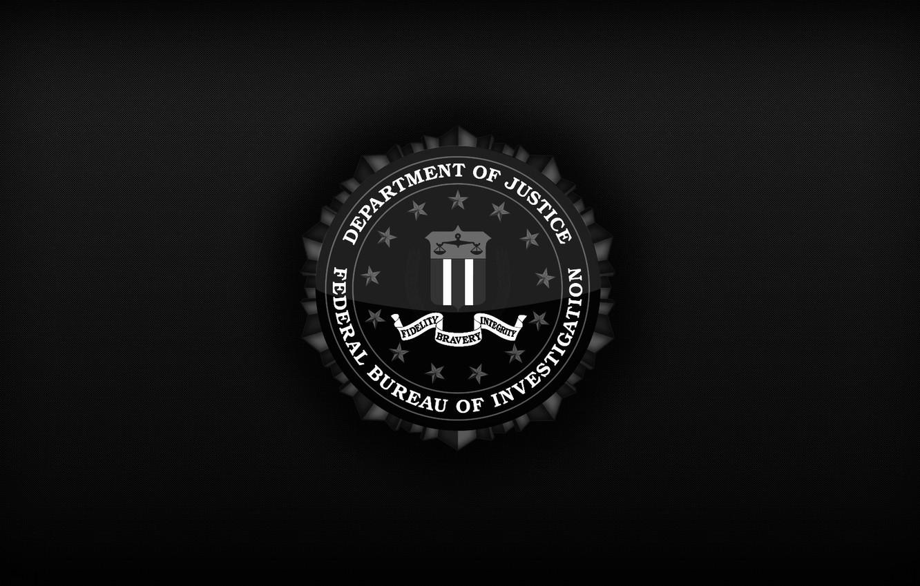 Wallpaper Black Logo The Fbi Image For Desktop Section