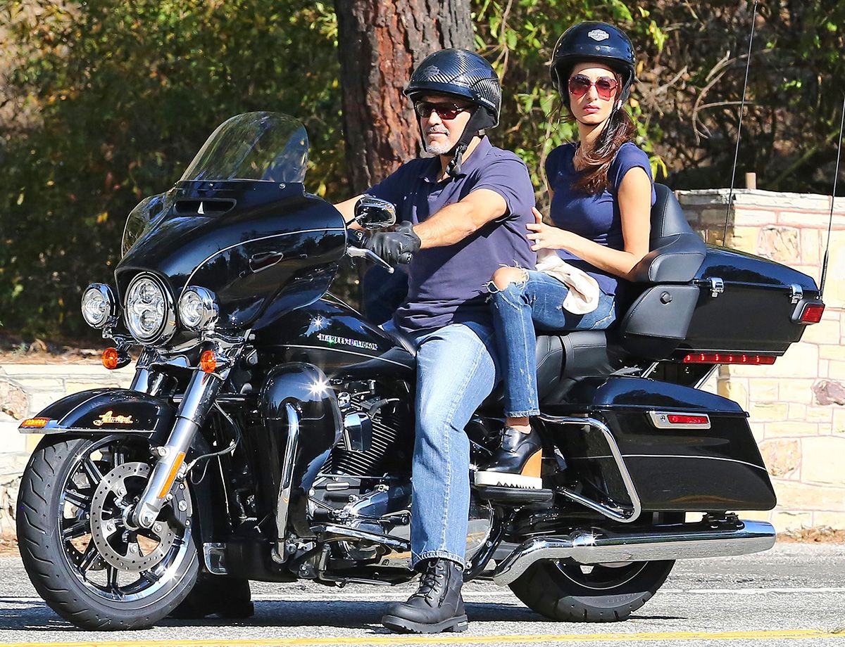 George and Amal Clooney Are CoupleGoals Cruising Around LA on a