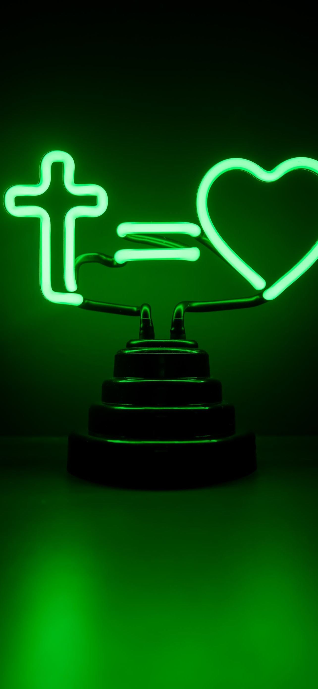 Neon Green Aesthetic Wallpaper