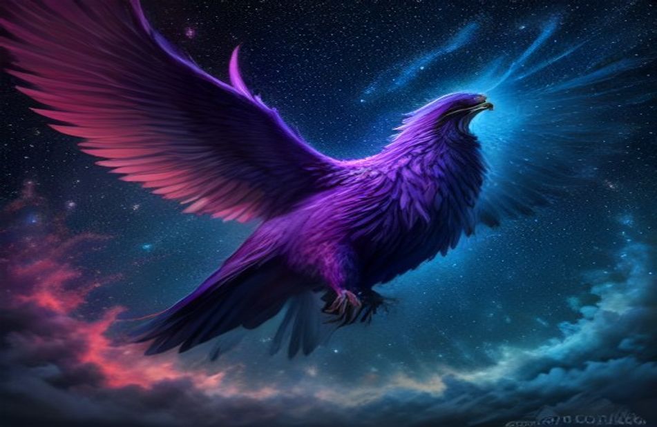 Blue Phoenix Wallpaper