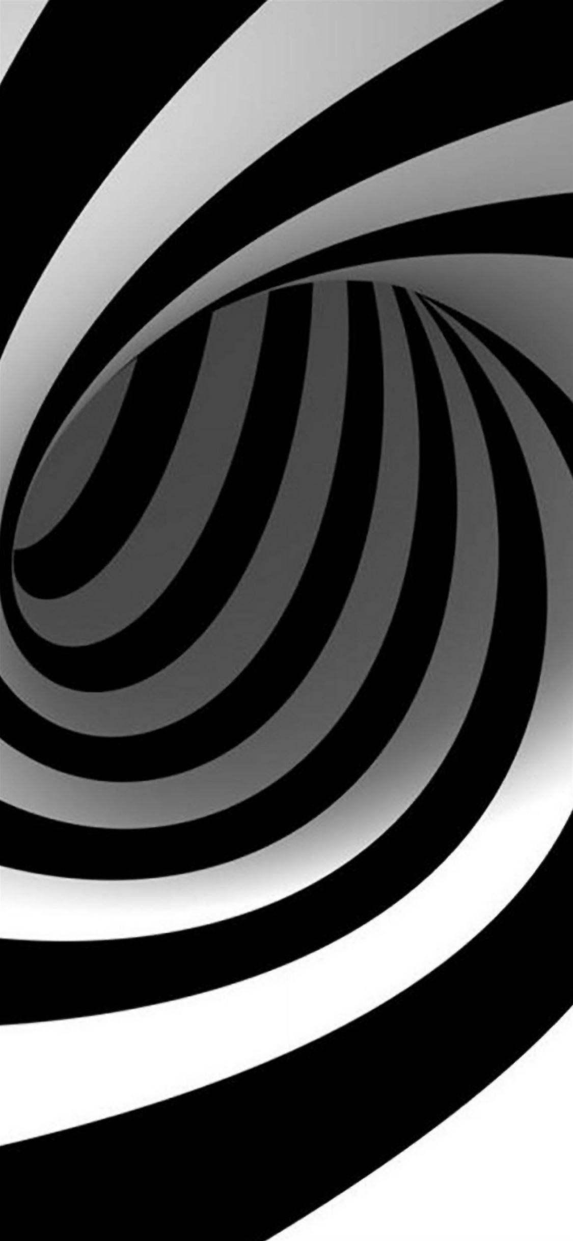 3D Abstract Swirl iPhone Wallpapers Free Download