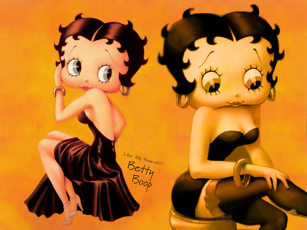 Cartoons Wallpaper Betty Boop Form