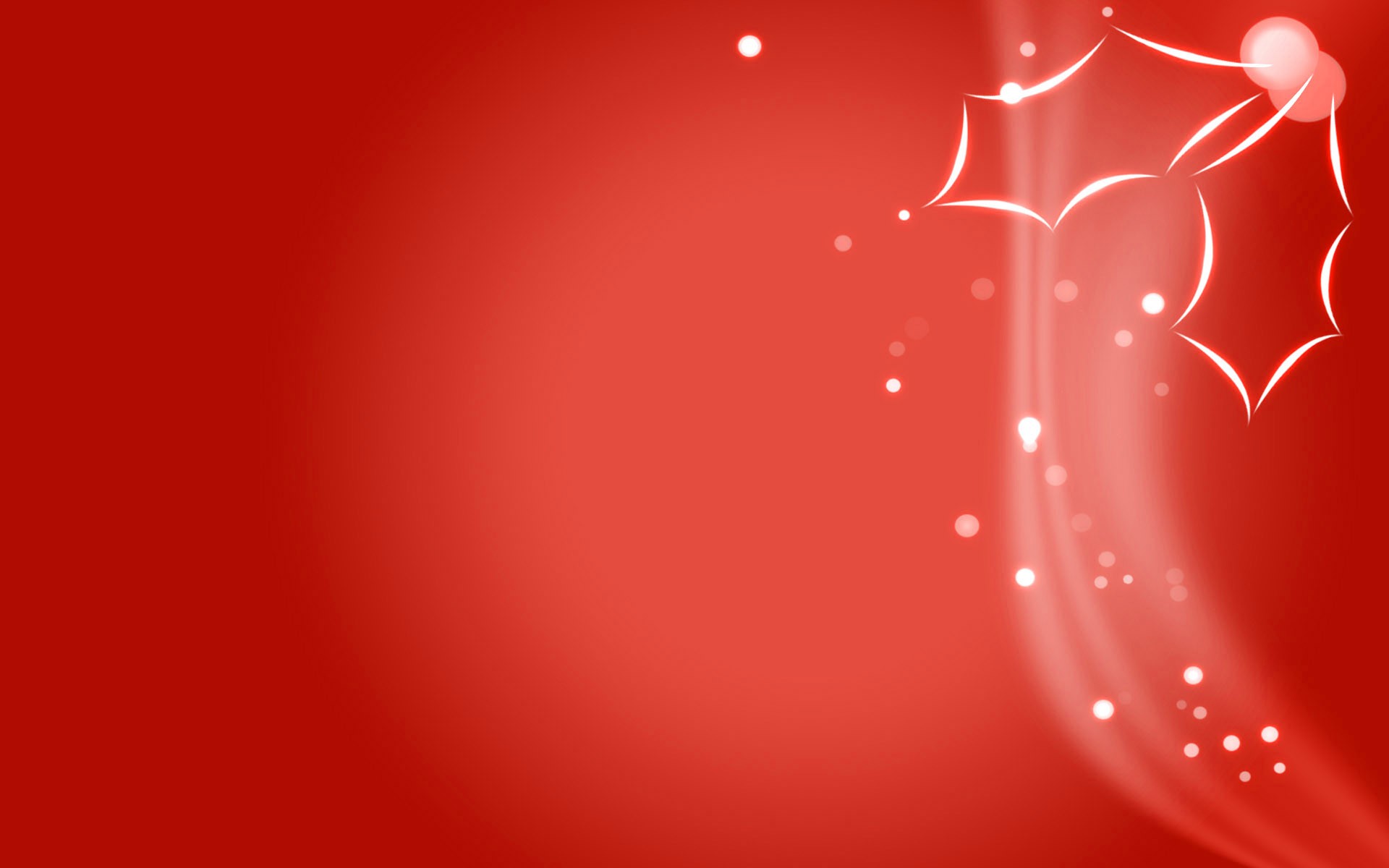 Merry Christmas Red Background HD New Wallpaper