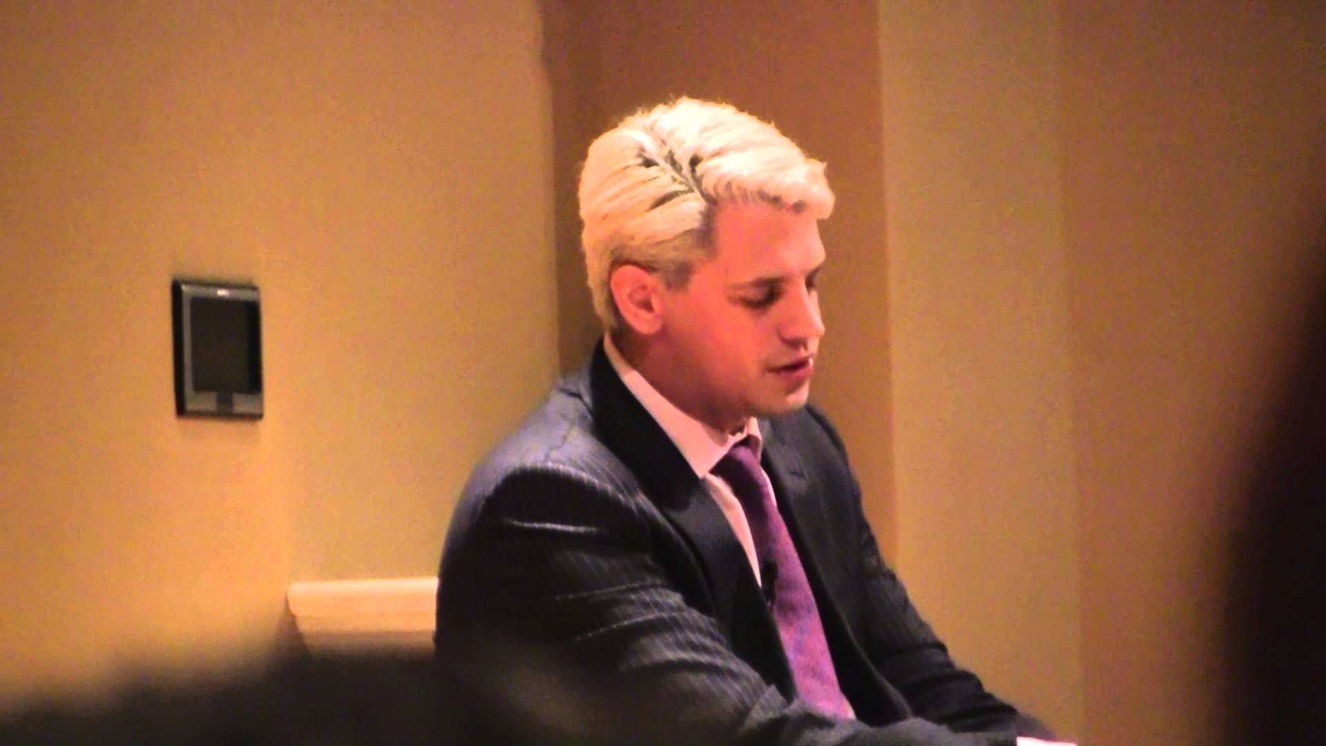 Milo Yiannopoulos At Bucknell University Pictureicon