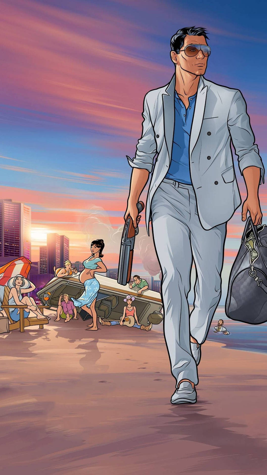 Sterling Archer Bag M707z9cuyxogr7p3 Wallpaper