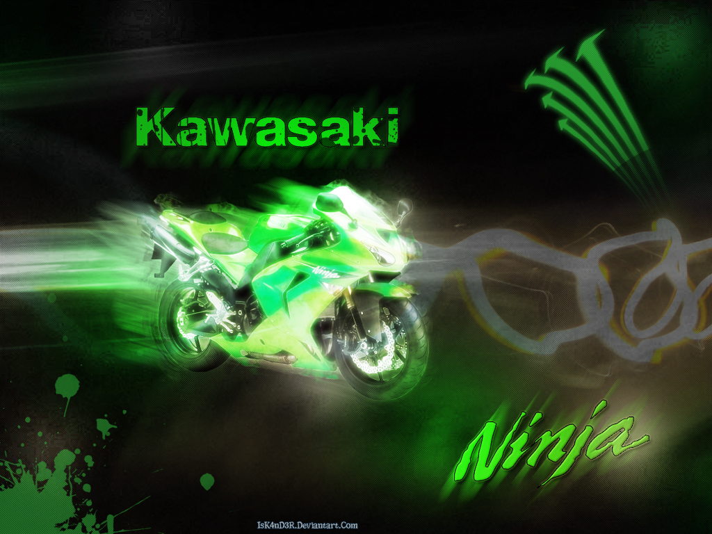 Kawasaki Logo Green Image