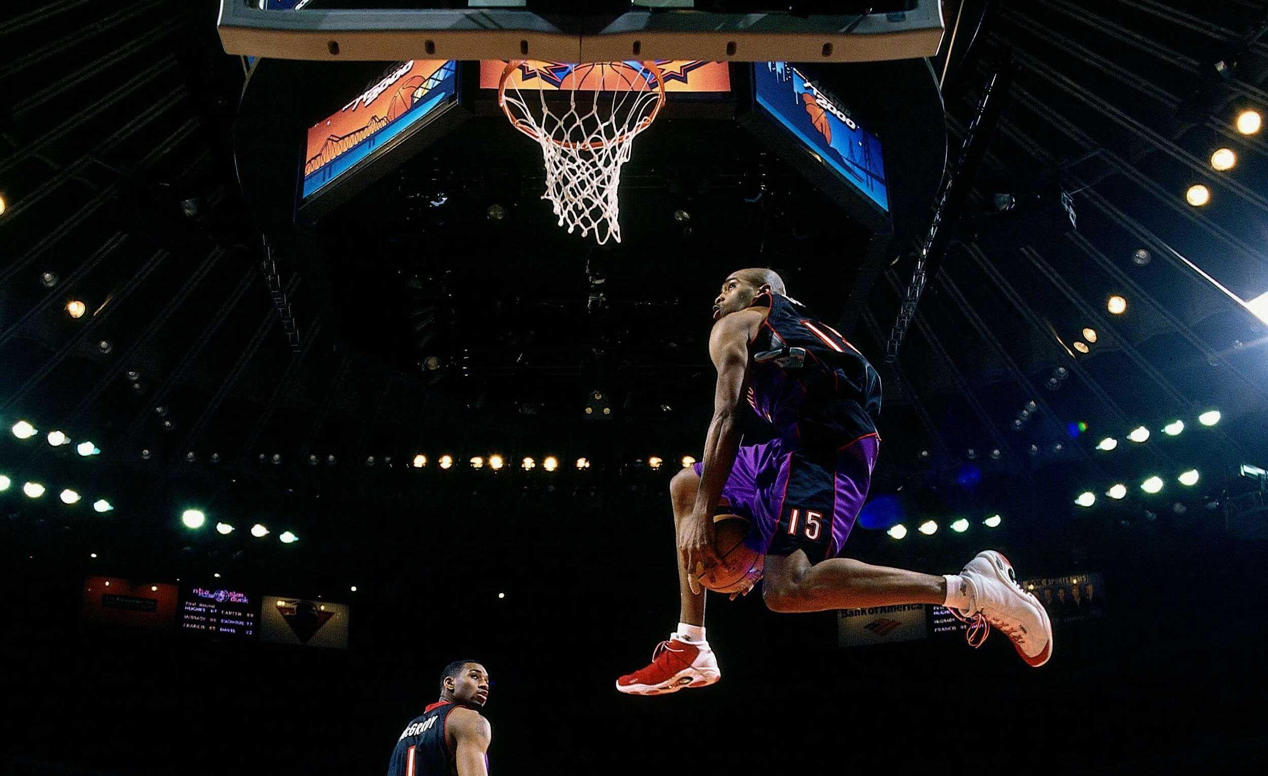 Vince Carter Slam Dunk Wallpaper