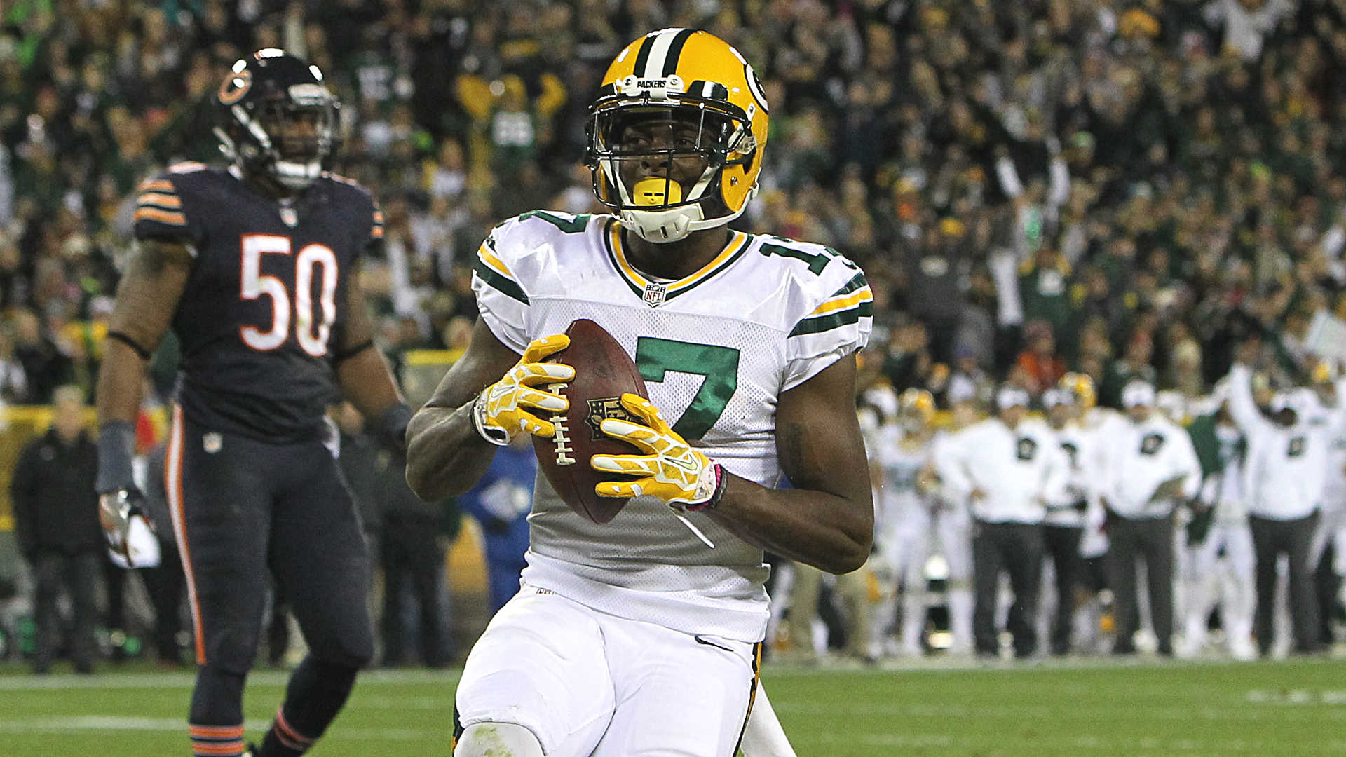Baby Jesus Davante Adams Steps Up For Packers On Record