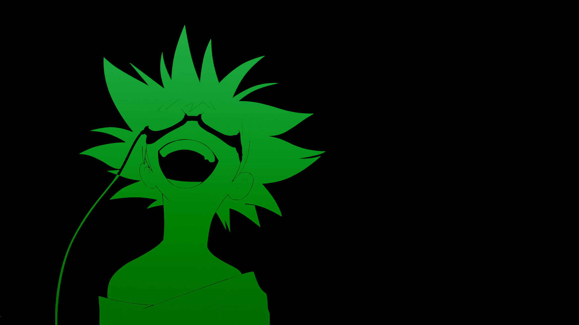 Anime Green Wallpaper