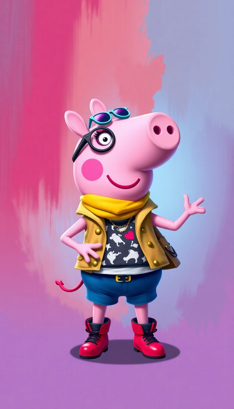 Baddie Peppa Pig Wallpaper