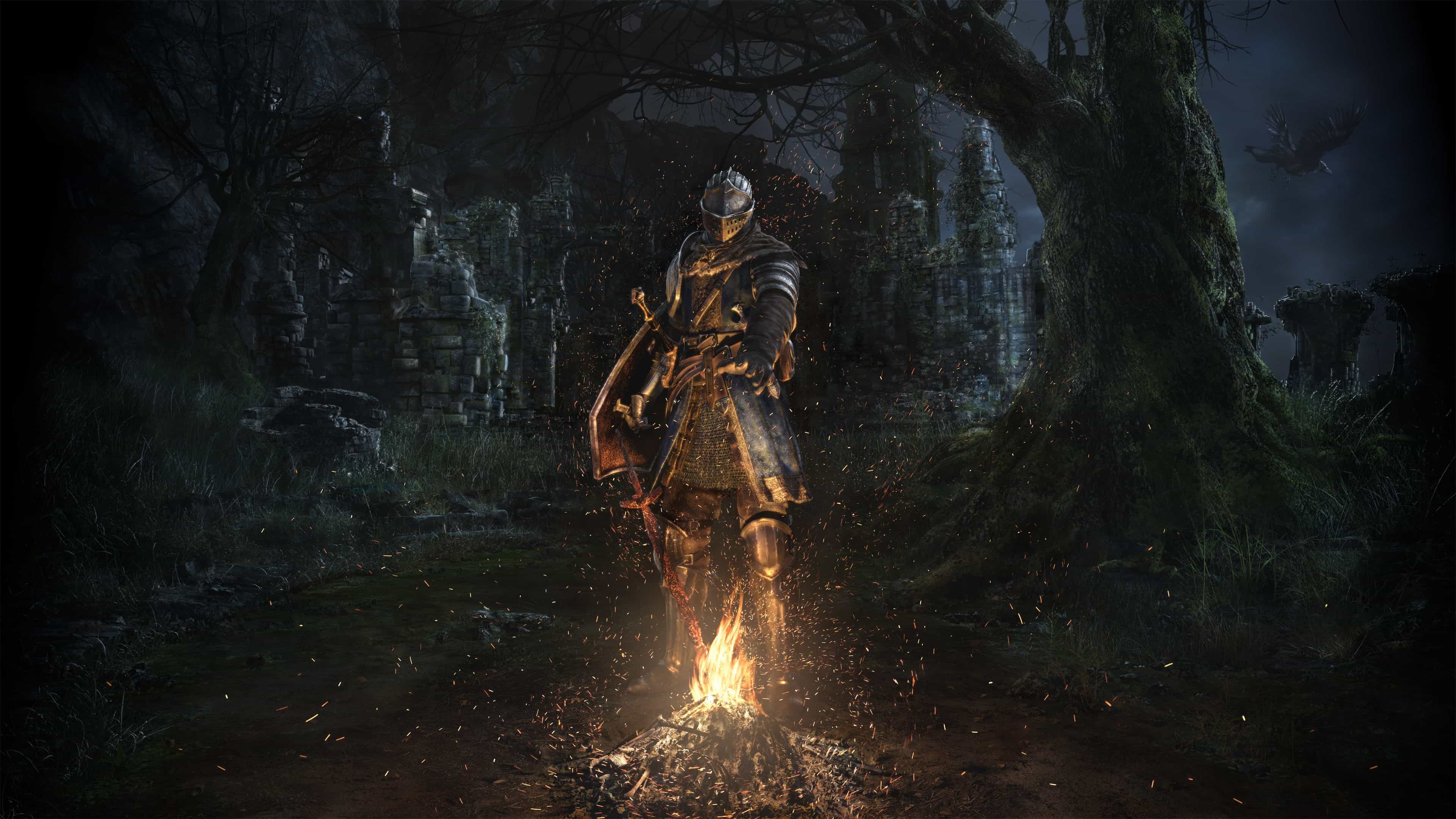 Featured image of post Dark Souls Wallpaper 4K Bonfire Lift your spirits with funny jokes trending memes entertaining gifs inspiring stories viral videos and so much more