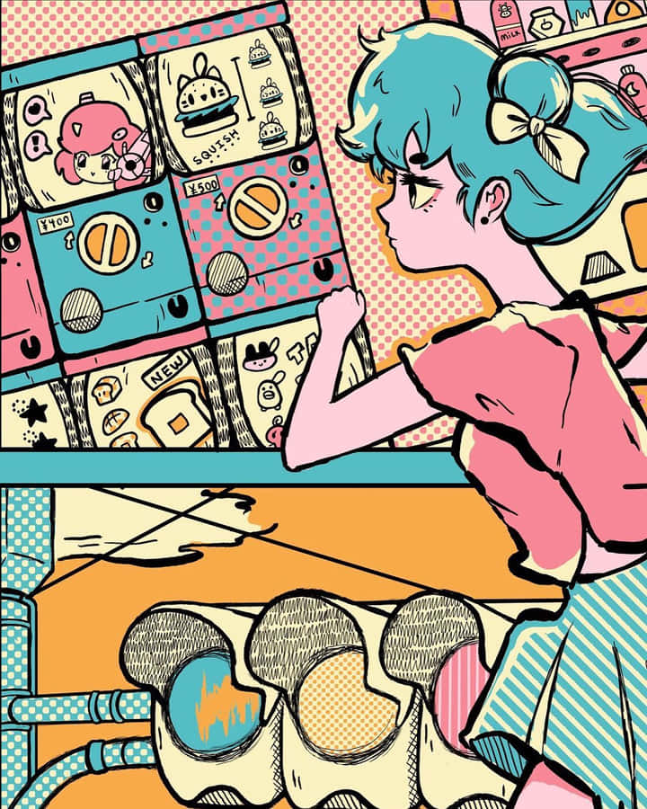 Vintage Anime Wallpaper