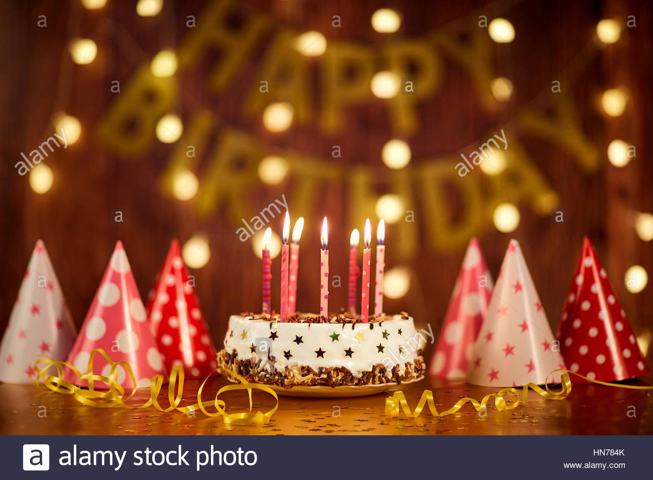Candles Happy BirtHDay Cake HD Wallpaper Quality