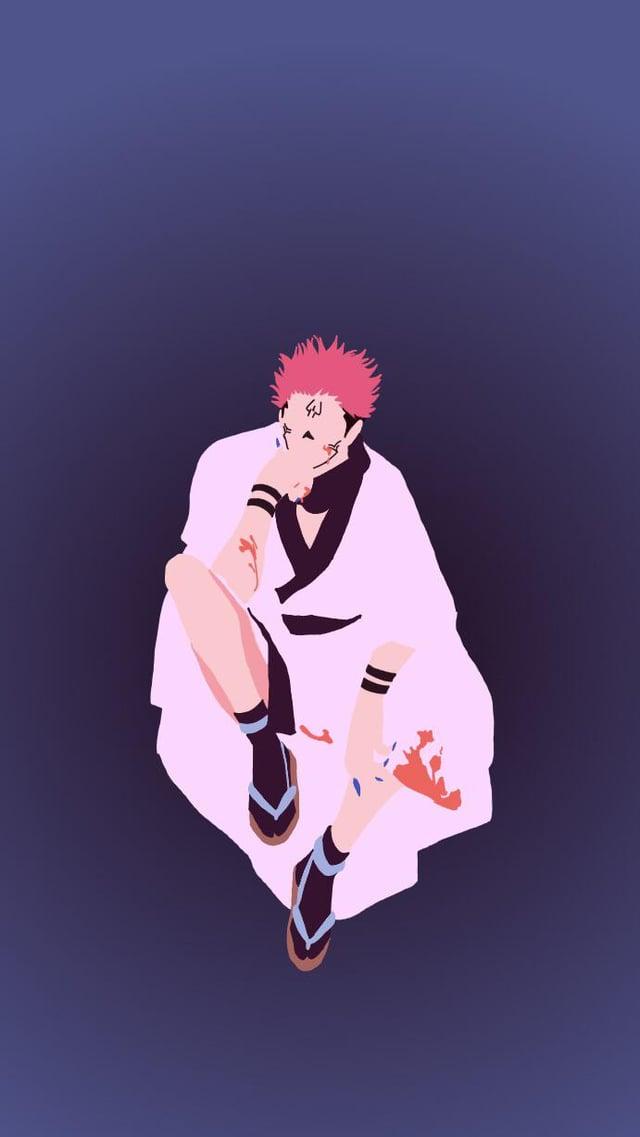 I Made Some Wallpaper Of Satoru And Sukuna First Try With This