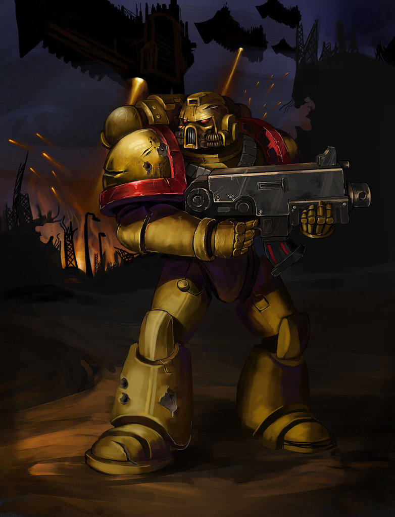 Imperial Fists By Andy Butnariu