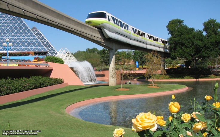 Go Back Gallery For Epcot And Monorail Wallpaper