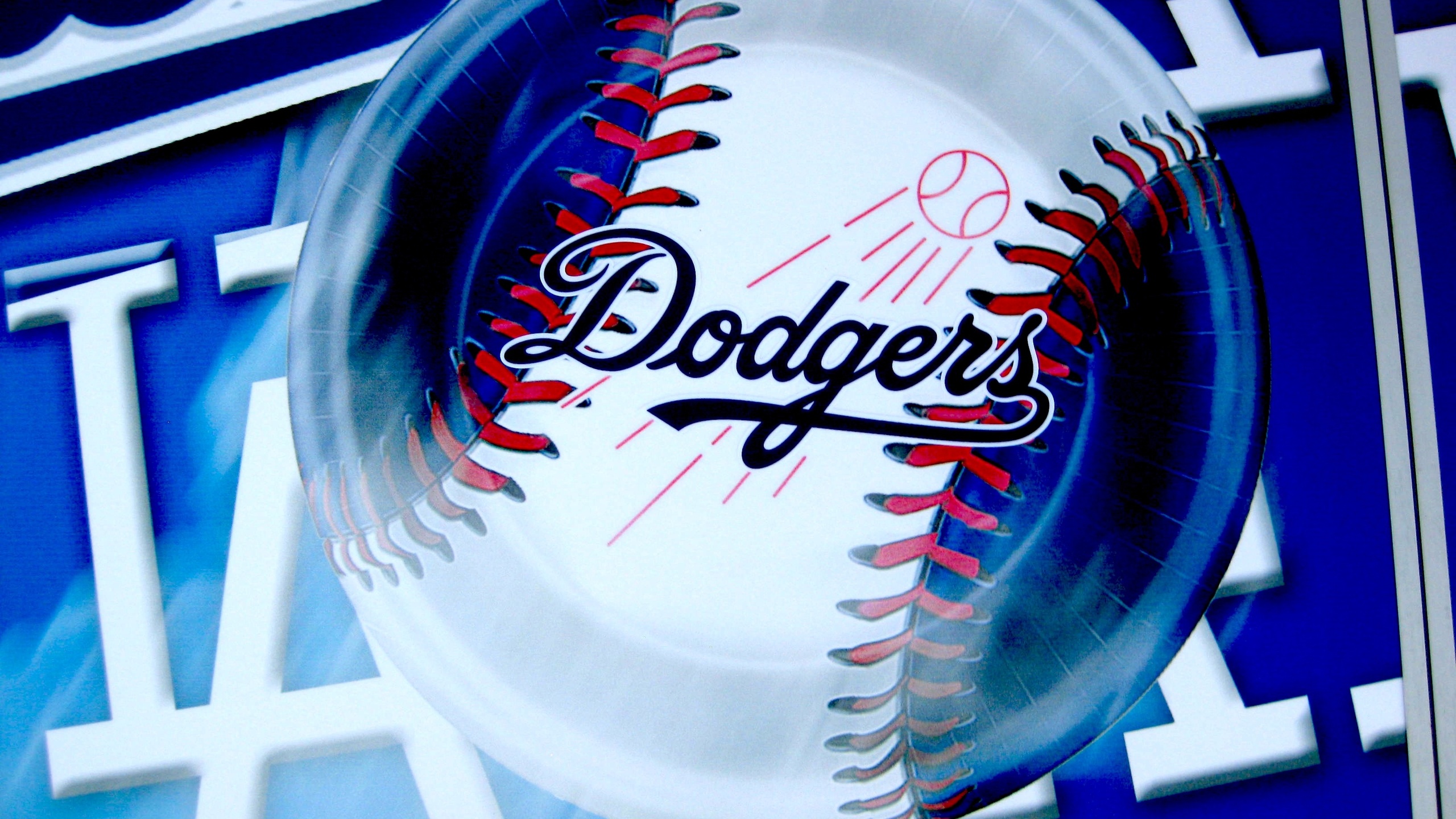 2560x1440 Mlb Baseball Los Angeles Dodgers Ball Sports