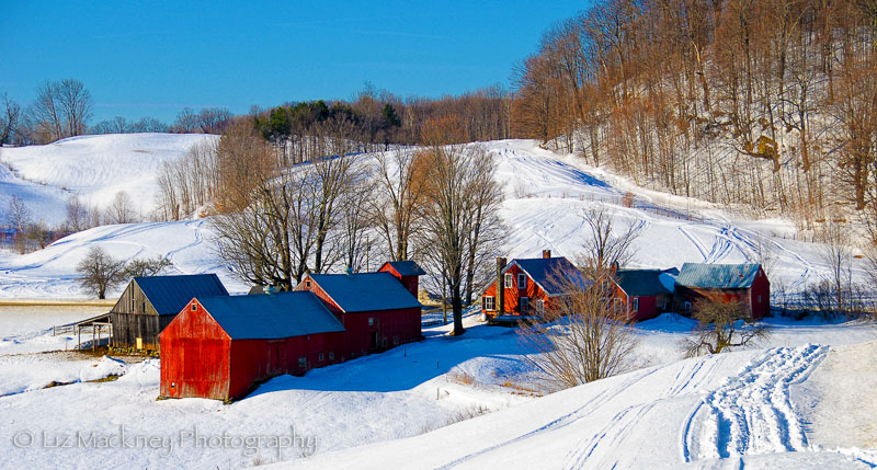 Vermont S Jenne Farm In Winter New England Photography
