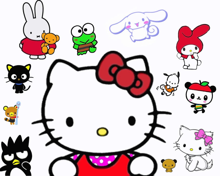 Hello Kitty and Friends by Jentapoze on