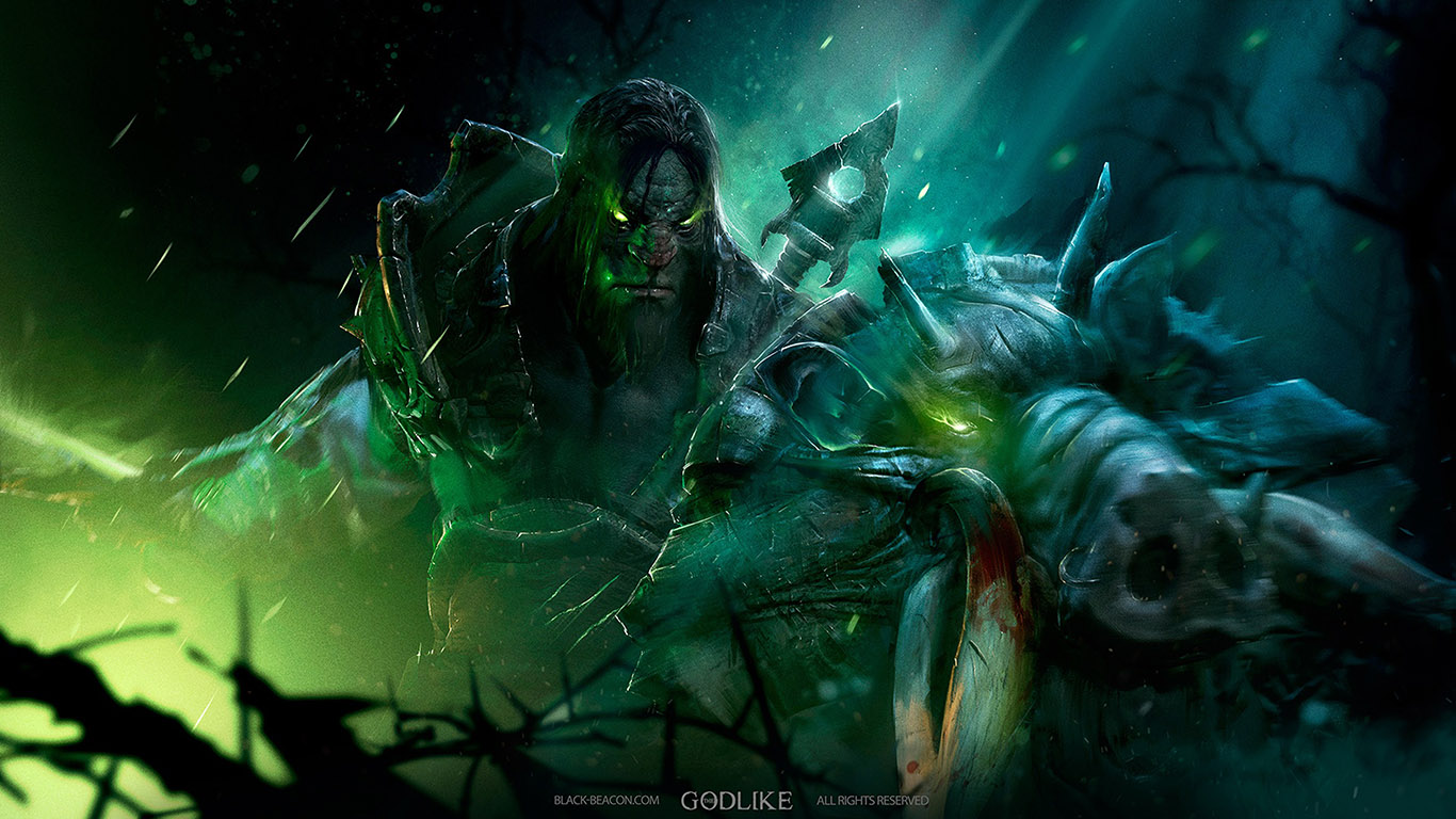 The Godlike Beastslayer Game HD Wallpaper