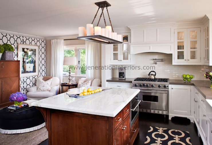 Jul White Countertops And Kitchen Cabiry Can Quickly