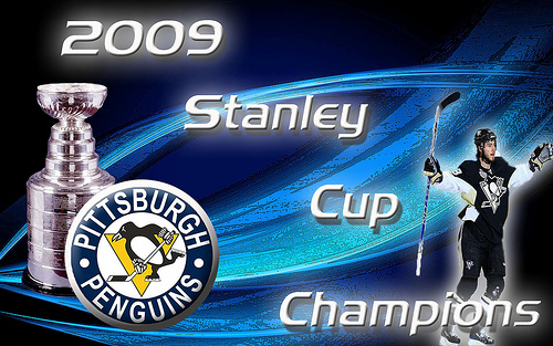 Pittsburgh Penguins Stanley Cup Champions Wallpaper