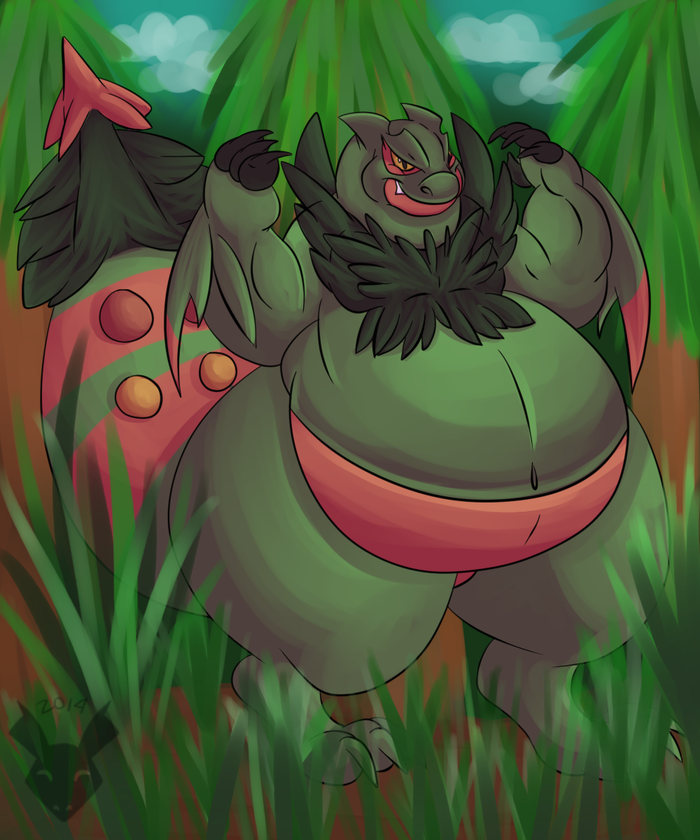 Mega Sceptile By Plumpproductions