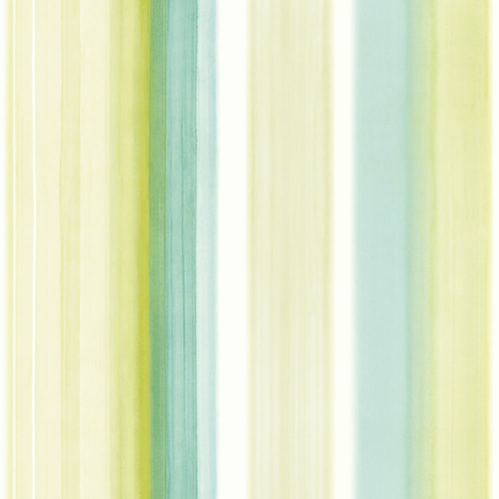 Stripe Teal Wallpaper From The Arthouse Riviera Collection