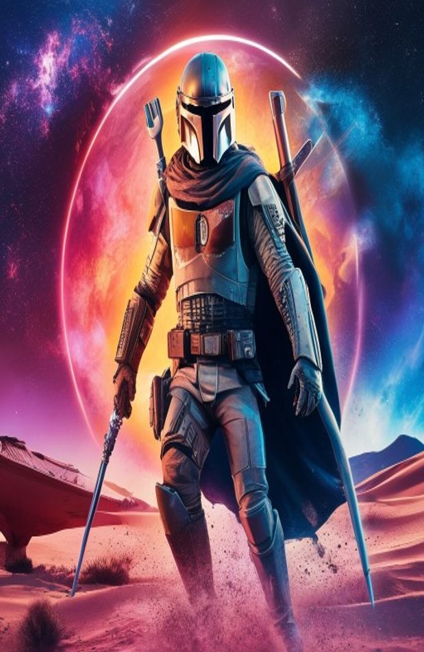 The Mandalorian Art Wallpaper