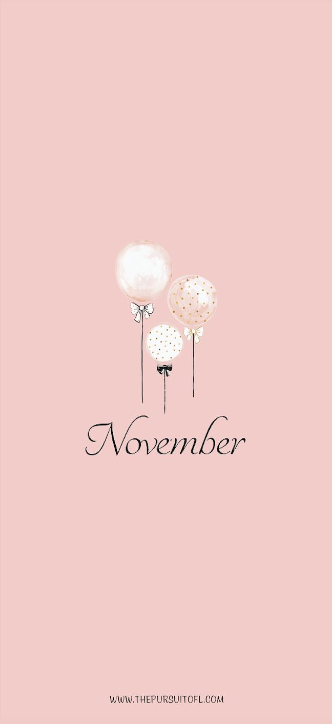 November iPhone Wallpaper