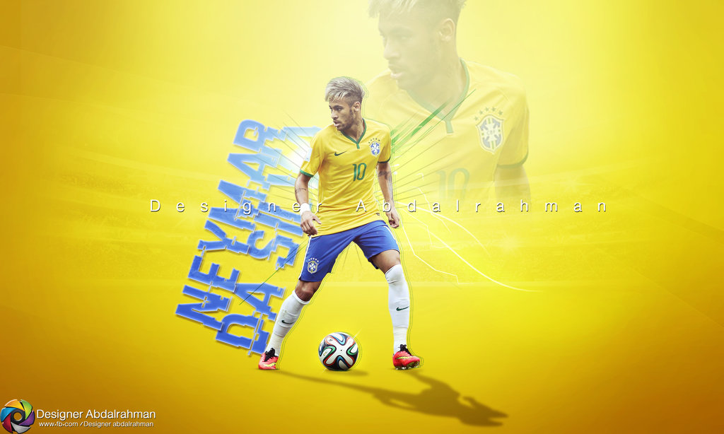 Wallpaper Neymar Da Silva By Designer Abdalrahman