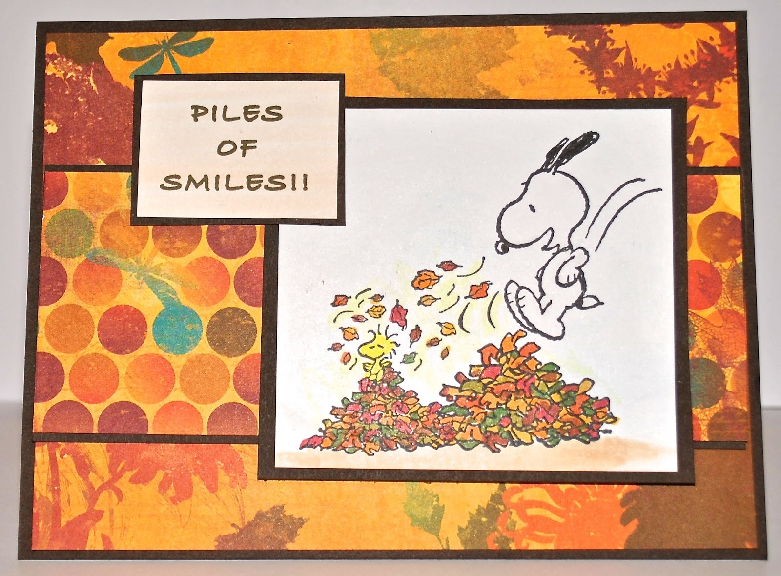 Snoopy Fall Pictures Is Always A Go To Stamp