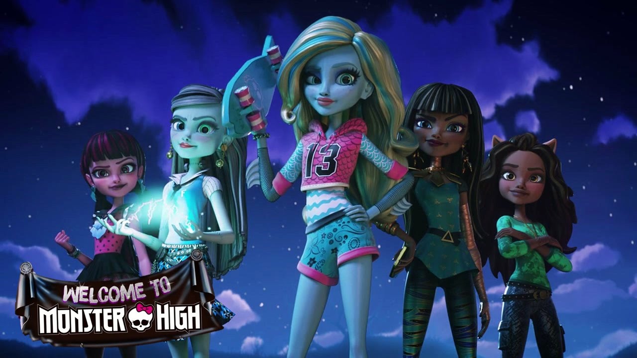 Draculaura Lagoona Blue Cleo De Nile Clawdeen Wolf And Frankie