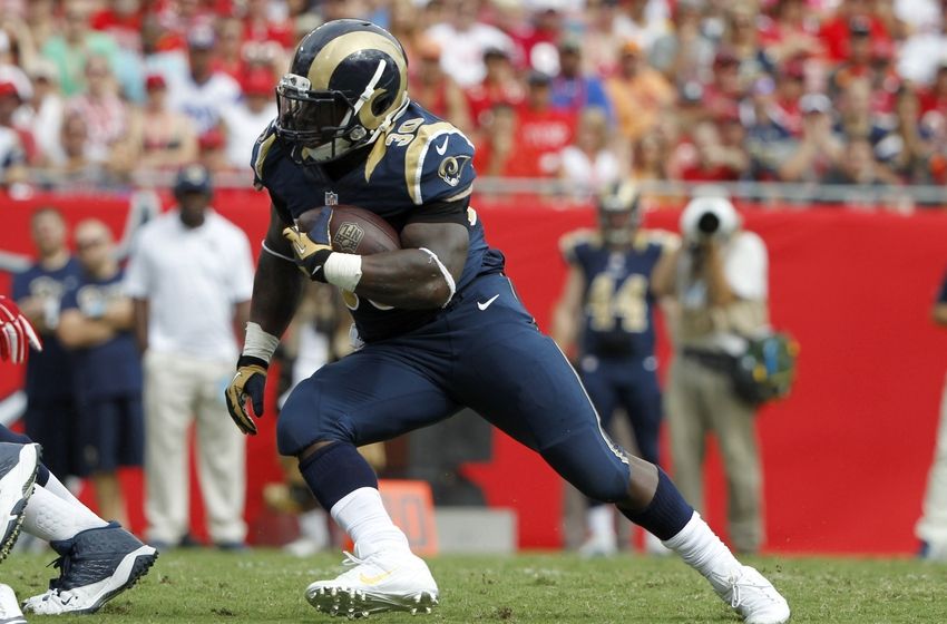 Sep Tampa Fl Usa St Louis Rams Running Back Zac Stacy