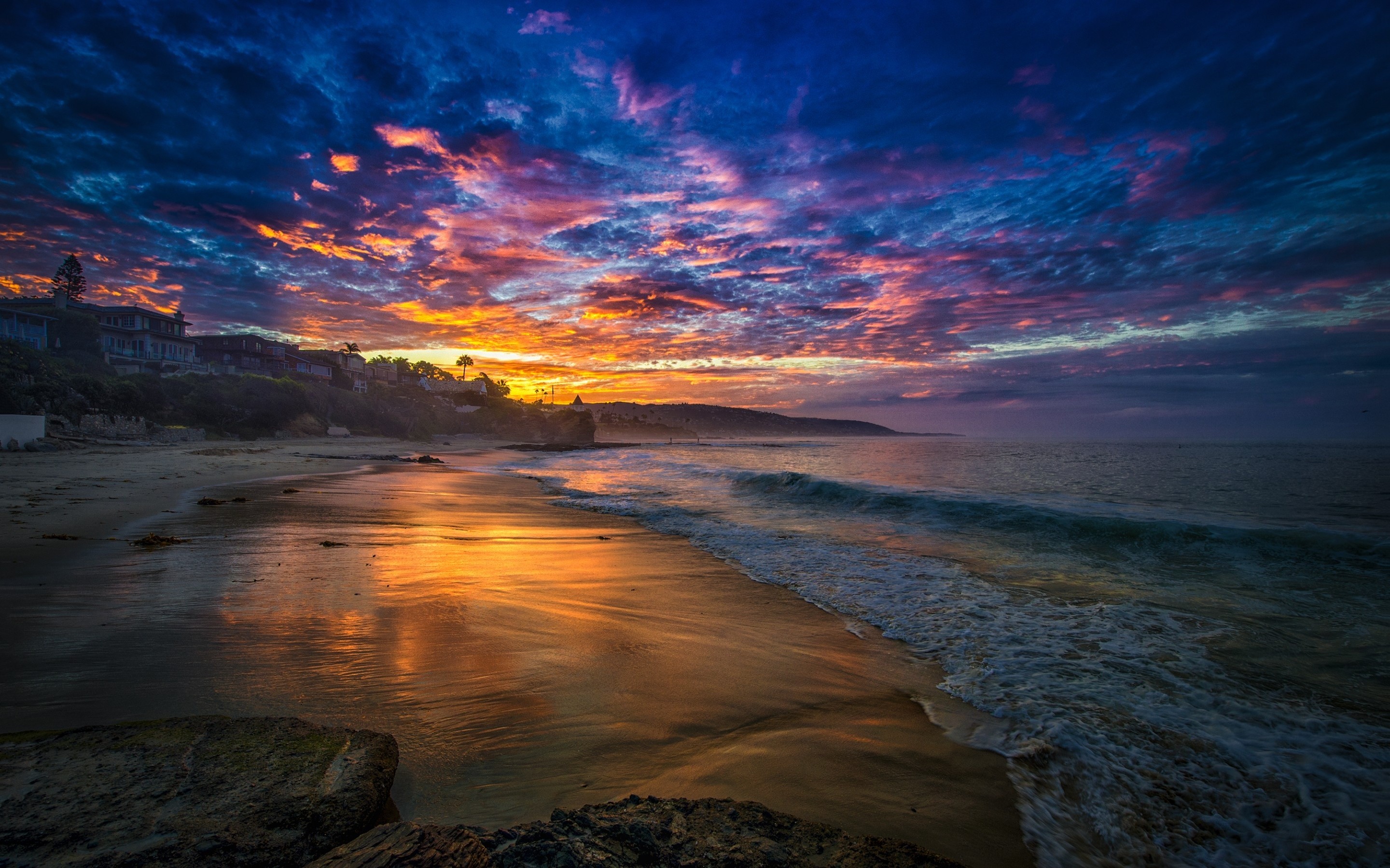 Beach Sunset Desktop Wallpaper