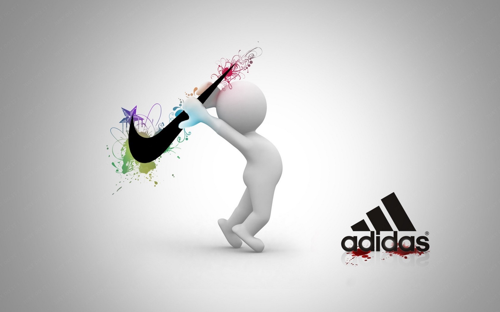 White Illustration Logo Cartoon Graphic Design Adidas