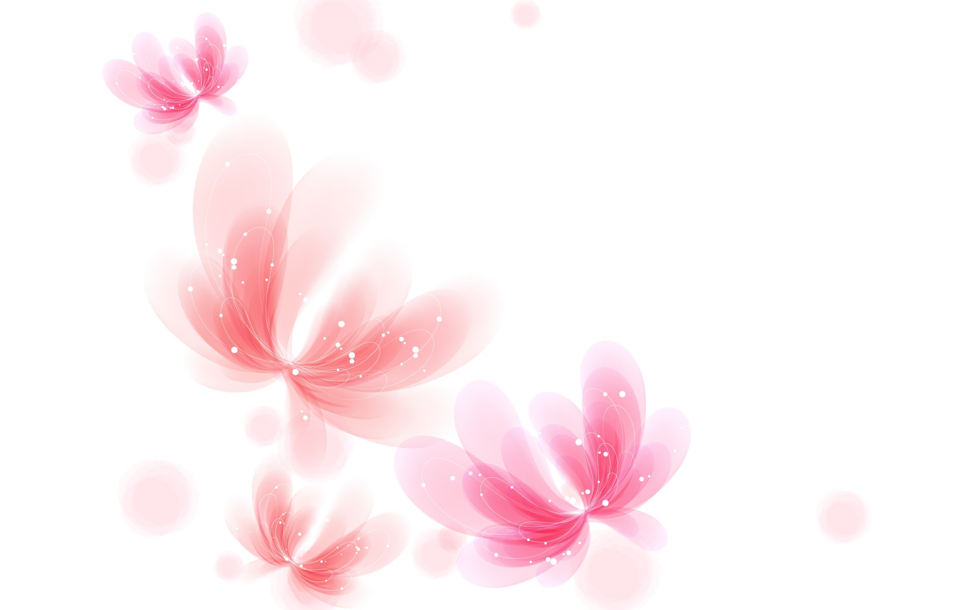 Free download Pink And White Floral Wallpaper Wallpaper HD Base [1920x1200] for your Desktop