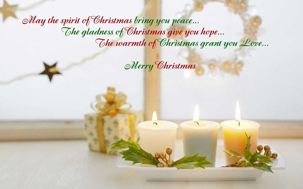Merry Christmas Quotes HD Wallpaper Stylish