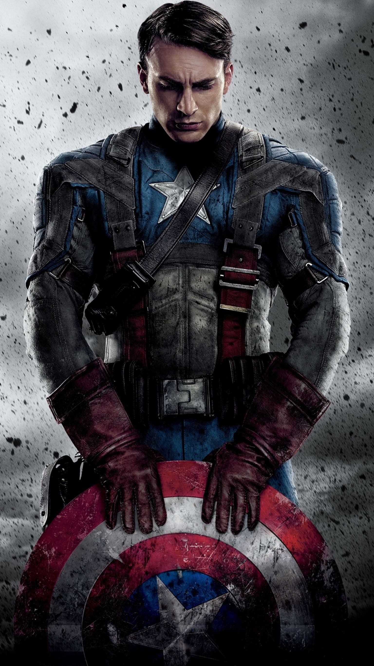 Captain America The First Avenger Phone Wallpaper Marvel