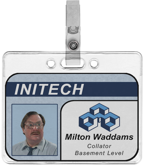 Initech Wallpaper Milton Waddams